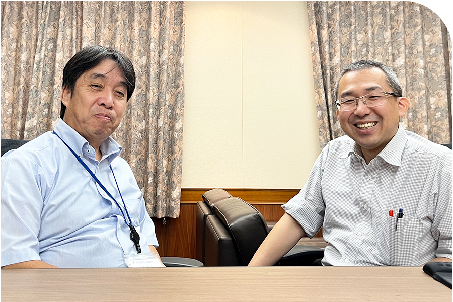 浜松商工会議所 理事 会員支援部長 鈴木純一様×人材支援課長 深津正樹様 対談